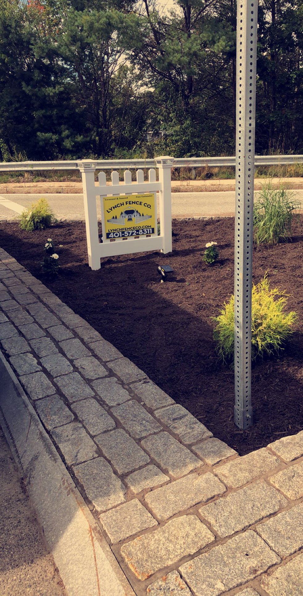 Lynch Fence installation in Rhode Island